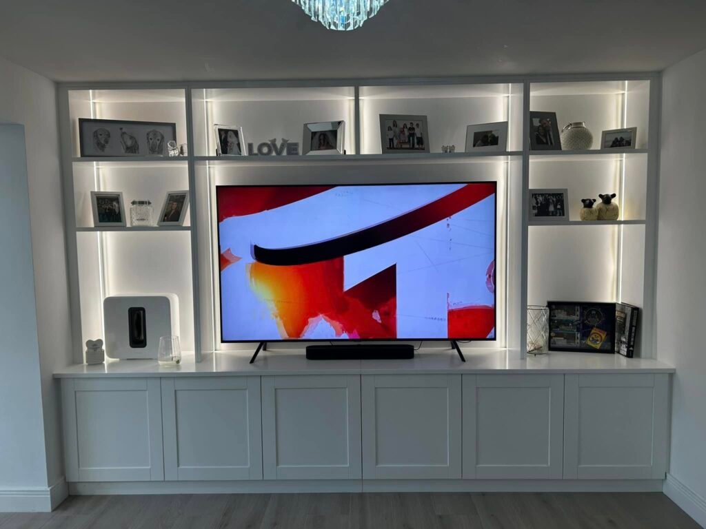Media Walls Jersey by Davision Interiors