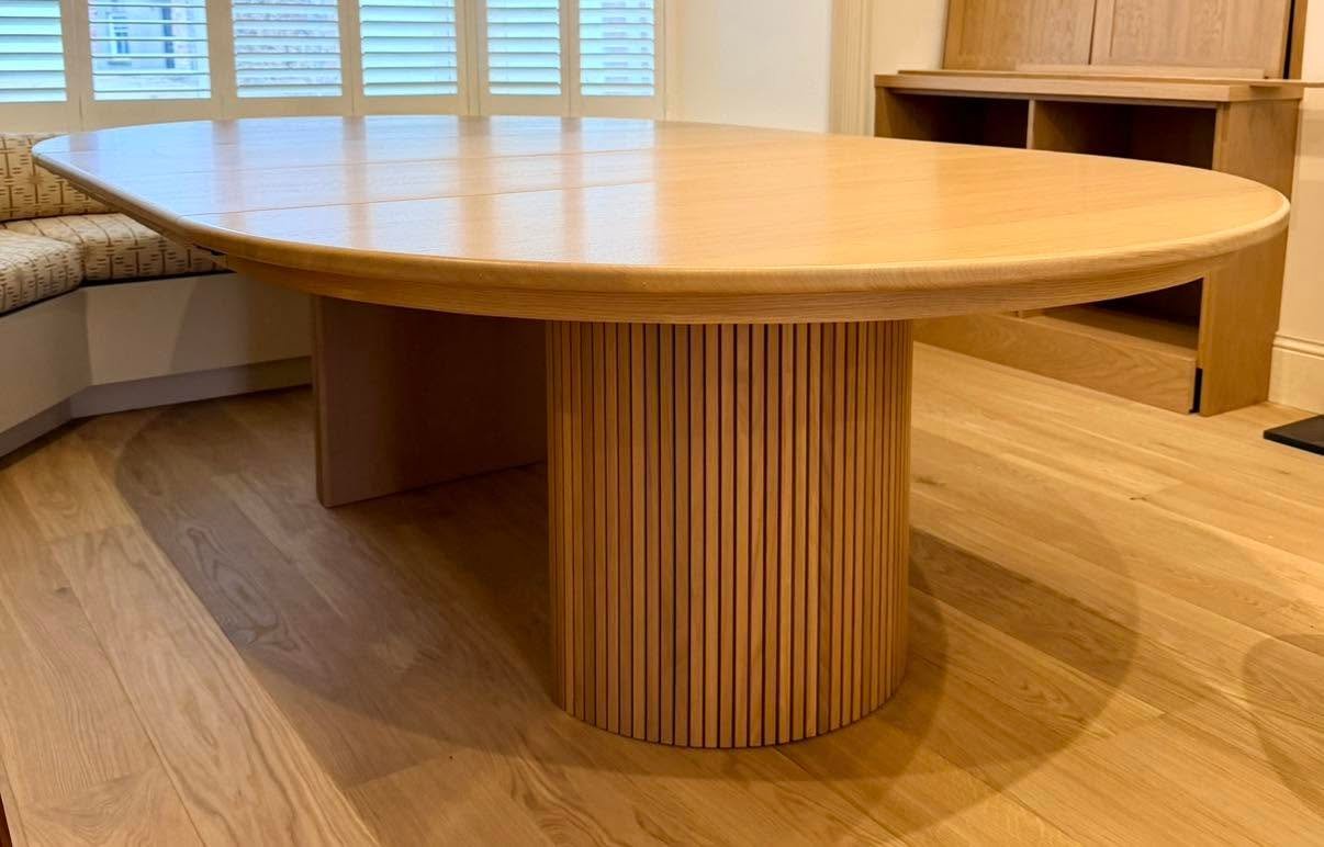 The Oval Oak Table