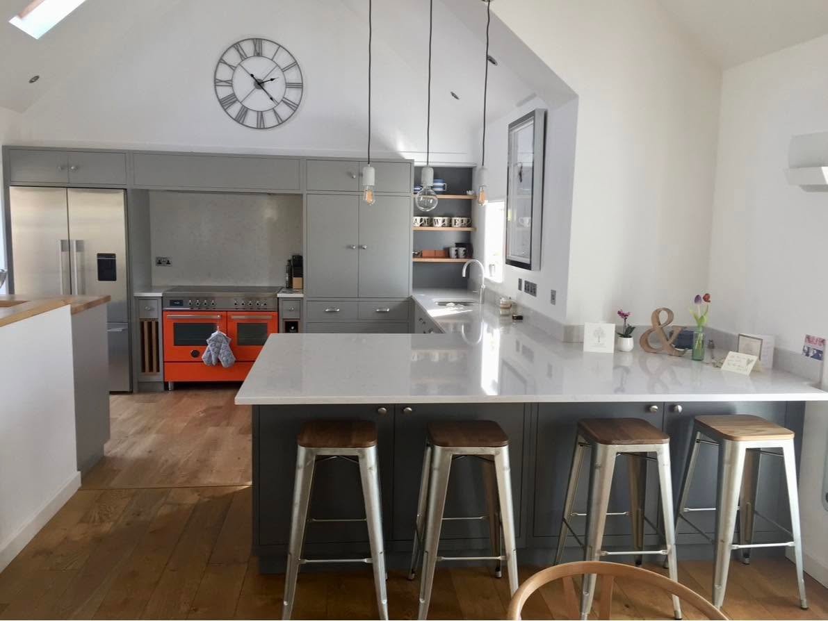 Two-Tone Shaker Kitchen