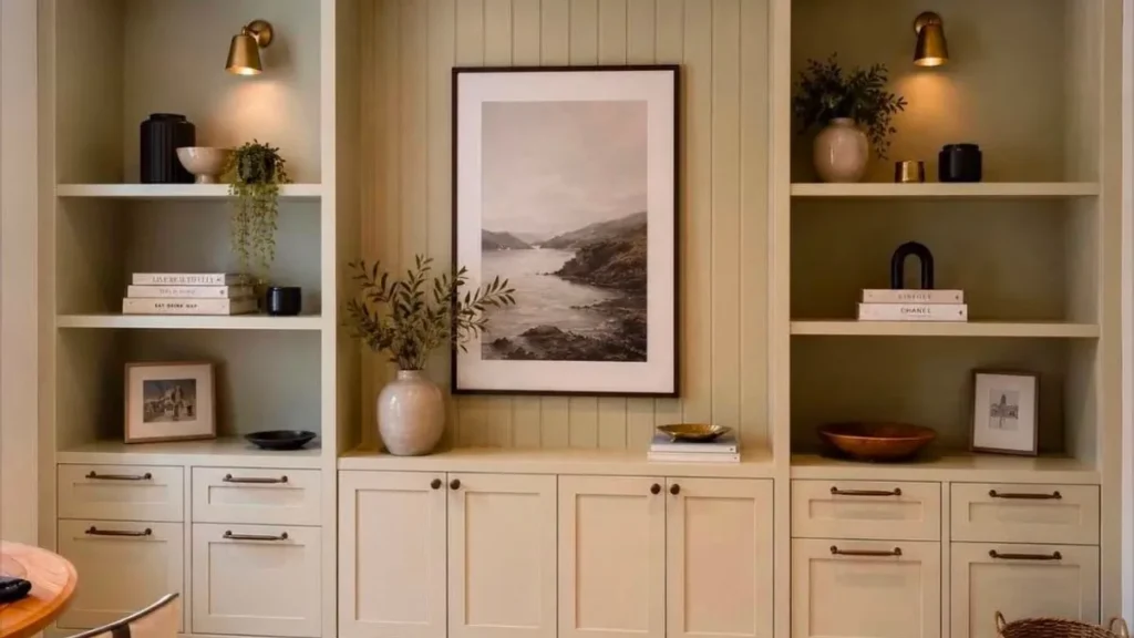 Alcove units Jersey - fitted alcove shelving and cupboards